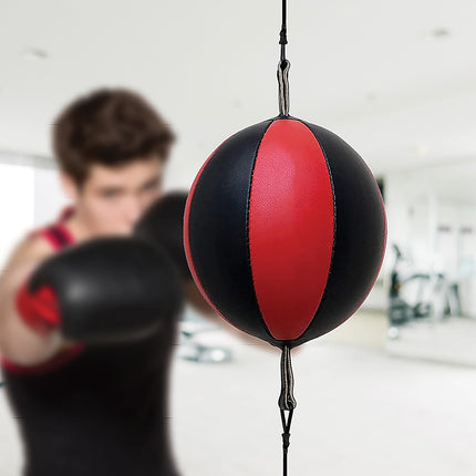 Floor to Ceiling Ball Boxing Punching Bag – Speed Reaction Training Equipment.