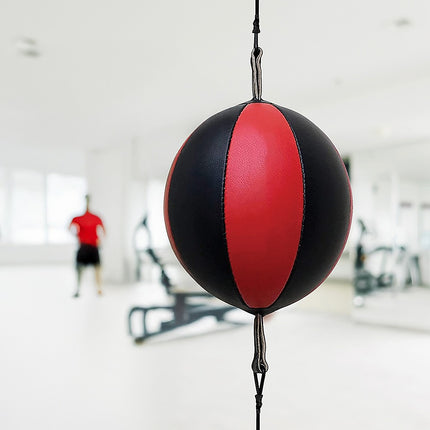 Floor to Ceiling Ball Boxing Punching Bag – Speed Reaction Training Equipment.