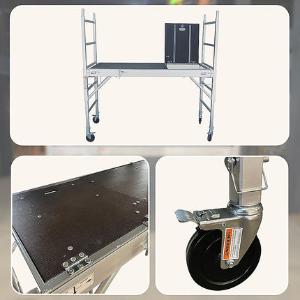 Professional Aluminium Safety Scaffolding Scaffold With Hatch.