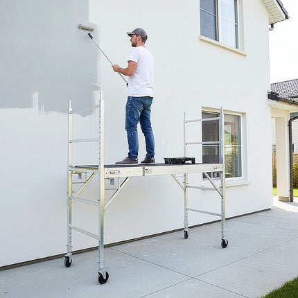 Professional Aluminium Safety Scaffolding Scaffold With Hatch.