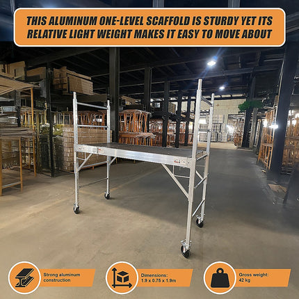 Professional Aluminium Safety Scaffolding Scaffold With Hatch.