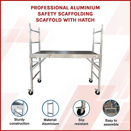 Professional Aluminium Safety Scaffolding Scaffold With Hatch.