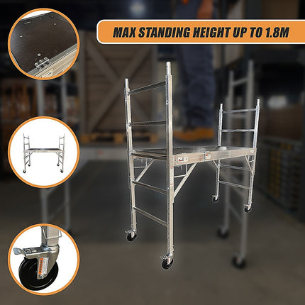 Professional Aluminium Safety Scaffolding Scaffold With Hatch.