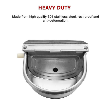 Automatic Water Trough Stainless Steel 304 Bowl.