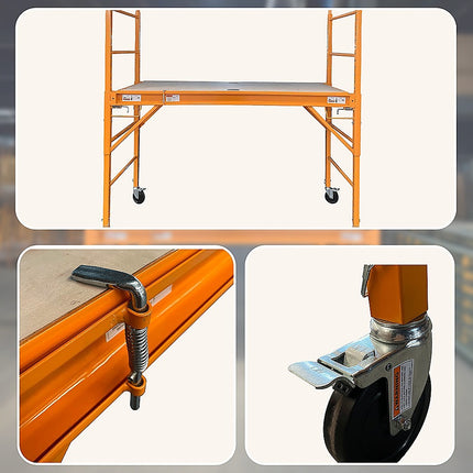 Mobile Safety High Scaffold / Ladder Tool -450KG.