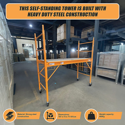 Mobile Safety High Scaffold / Ladder Tool -450KG.