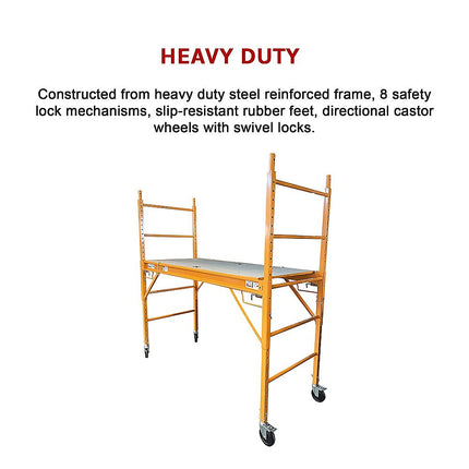 Mobile Safety High Scaffold / Ladder Tool -450KG.