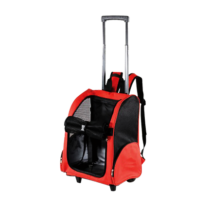 Dog Pet Safety Transport Carrier Backpack Trolley.