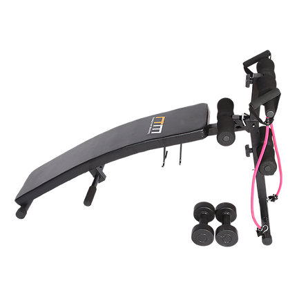 Foldable Incline Sit Up Bench for Home Gym Ab Workout Training.