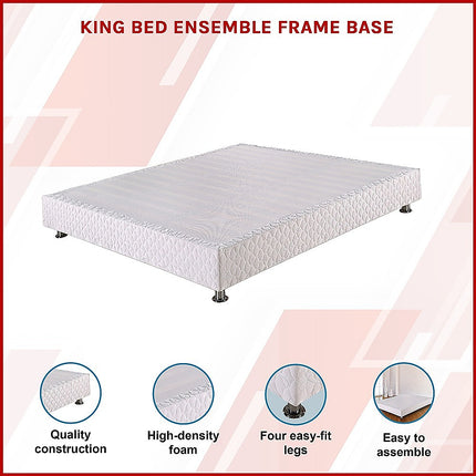 King Bed Ensemble Frame Base.