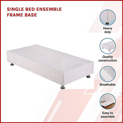 Single Bed Ensemble Frame Base.