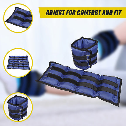 5kg Adjustable Ankle/Wrist Weight Straps.