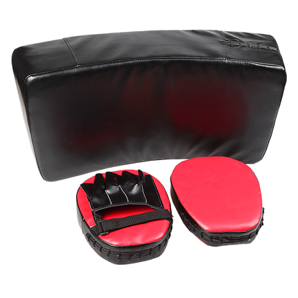 Kickboxing Shield & Punching Pad Combo – Sparring Training Strike Set.