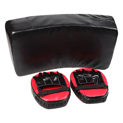 Kickboxing Shield & Punching Pad Combo – Sparring Training Strike Set.