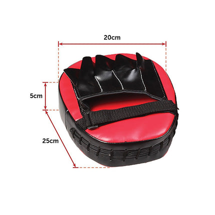 Kickboxing Shield & Punching Pad Combo – Sparring Training Strike Set.
