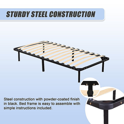 Single Metal Bed Frame - Bedroom Furniture.