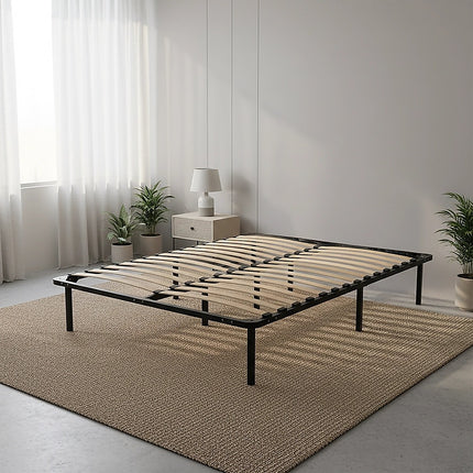 Queen Metal Bed Frame - Bedroom Furniture.