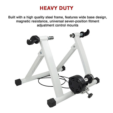 Indoor Magnetic Bicycle Trainer Fitness Bike Resistance Stand.