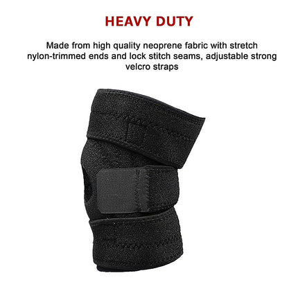 Fully Flexible Adjustable Knee Support Brace.