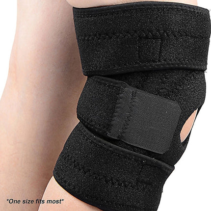 Fully Flexible Adjustable Knee Support Brace.