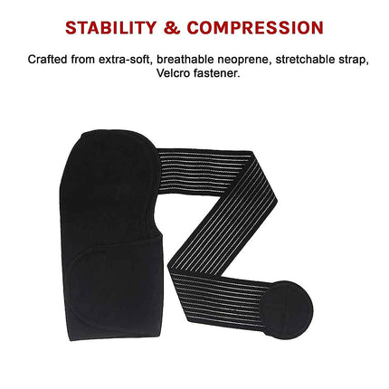 Adjustable Shoulder Support Brace Strap Compression Bandage Wrap.