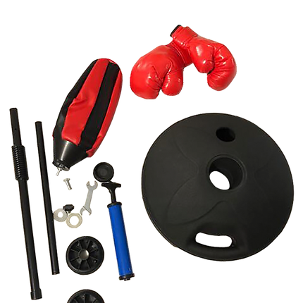 Kids Boxing Punching Bag Set – Children’s Training Gloves & Fitness Stand.