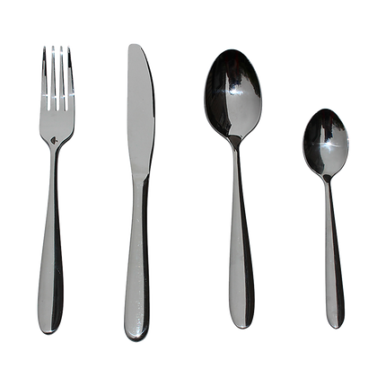 32 Piece Stainless Steel Cutlery Set Knives Fork Spoon Teaspoon.