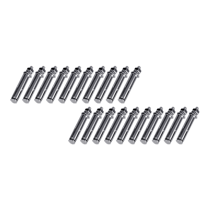Sliding Gate Hardware Accessories Kit - 2m Track.