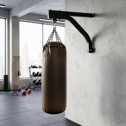 Heavy Duty Punch Bag Wall Bracket – Steel Boxing Bag Holder for Home Gym.