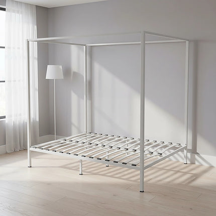 4 Four Poster Queen Bed Frame.