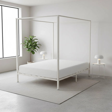 4 Four Poster Queen Bed Frame.