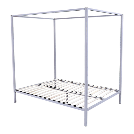 4 Four Poster Queen Bed Frame.