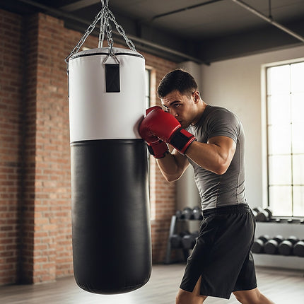 30kg Heavy Duty Boxing Punching Bag Solid Filled.