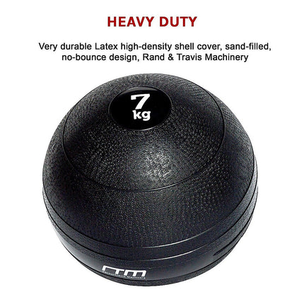 7kg Slam Ball No Bounce Crossfit Fitness MMA Boxing BootCamp.
