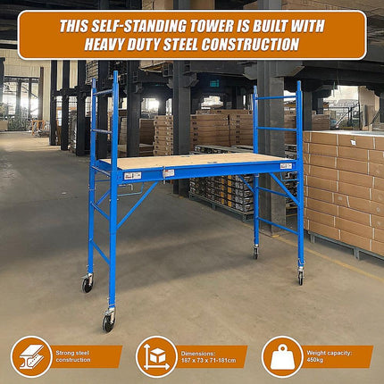 Mobile Safety High Scaffold / Ladder Tool -450KG.