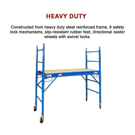 Mobile Safety High Scaffold / Ladder Tool -450KG.