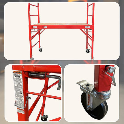 Mobile Safety High Scaffold / Ladder Tool -450KG.