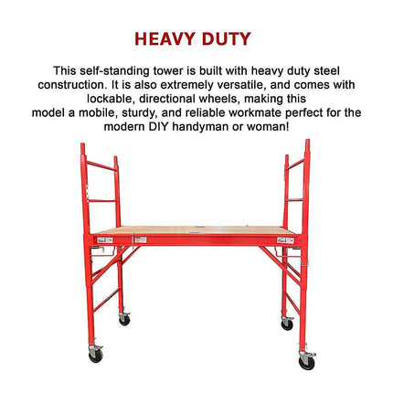 Mobile Safety High Scaffold / Ladder Tool -450KG.