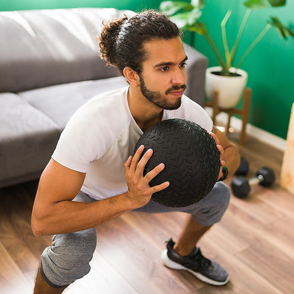 10kg Tyre Thread Slam Ball Dead Ball Medicine Ball for Gym Fitness.