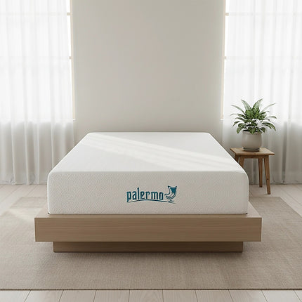 Single 25cm Gel Memory Foam Mattress – Dual-Layered Comfort with CertiPUR-US Certified Foam.