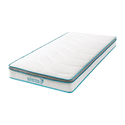Single 20cm Hybrid Mattress – Memory Foam and Innerspring Support.
