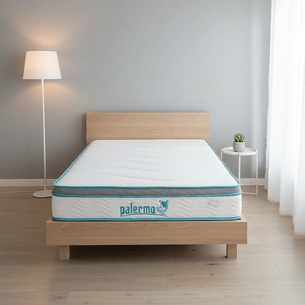 Single 20cm Hybrid Mattress – Memory Foam and Innerspring Support.