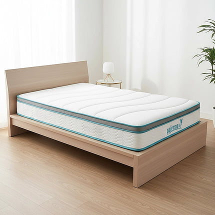 Single 20cm Hybrid Mattress – Memory Foam and Innerspring Support.