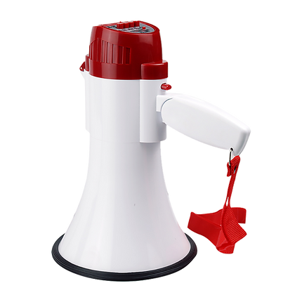 Audio Megaphone 25Watt Bull Horn with Siren.