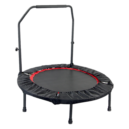 Mini Rebounder Trampoline with Adjustable Handle – Fitness Bounce Trainer.