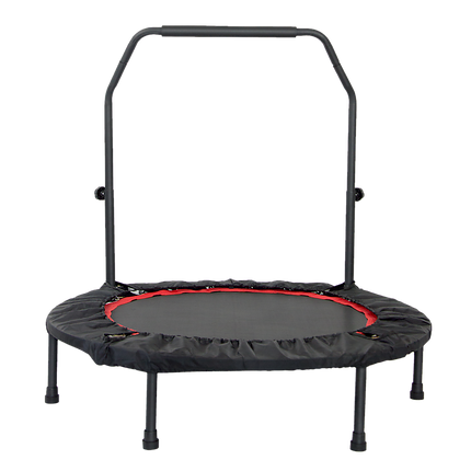 Mini Rebounder Trampoline with Adjustable Handle – Fitness Bounce Trainer.