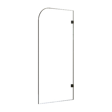 700 x 1450mm Frameless Bath Panel 10mm Glass Shower Screen By Della Francesca.
