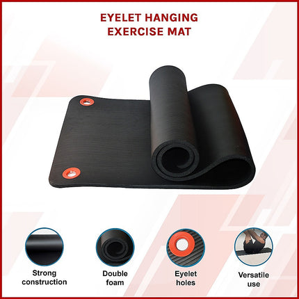 Eyelet Hanging Exercise Mat.