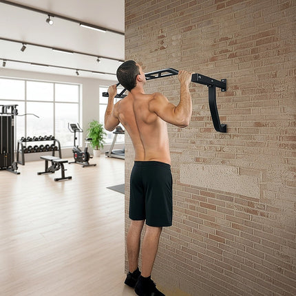 Wall Mounted Multi Grip Chin Up Bar – Heavy Duty Pull Up Station for Upper Body Training.