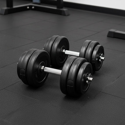30KG Dumbbell Adjustable Weight Set.